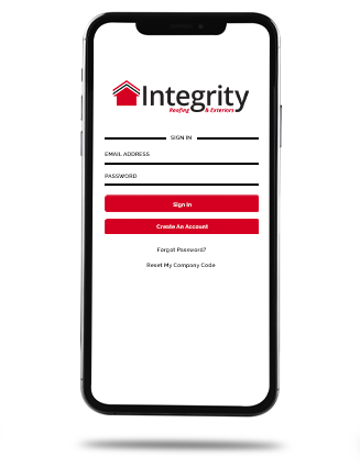Integrity Roofing mobile menu